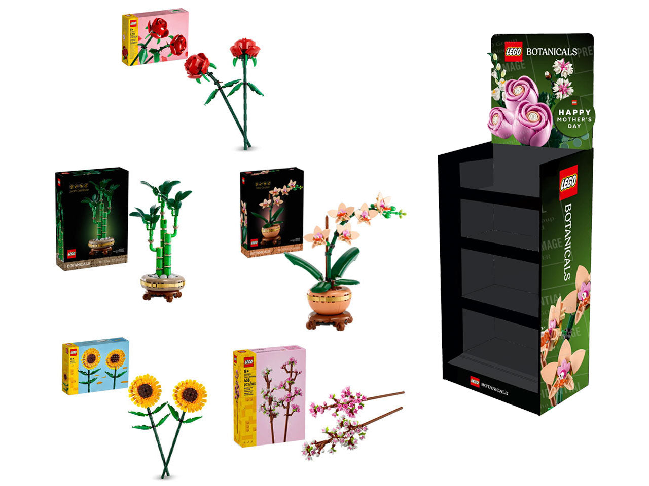 Lego Mother'sday espositore 28 pezzi pezzi per etÃ  6554506