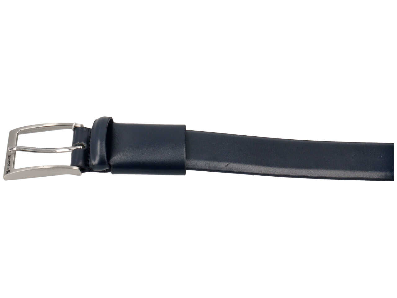 Cintura da uomo blu in pelle, altezza 3,5 cm in taglie assortite dalla 115 alla 130 - Sergio Tacchini