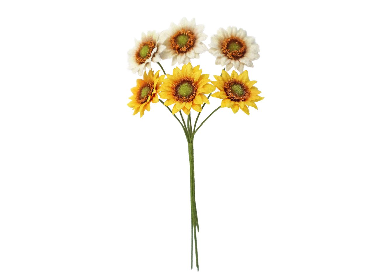 Girasole d.2,5cm giallo 72 pezzi l1823/yll