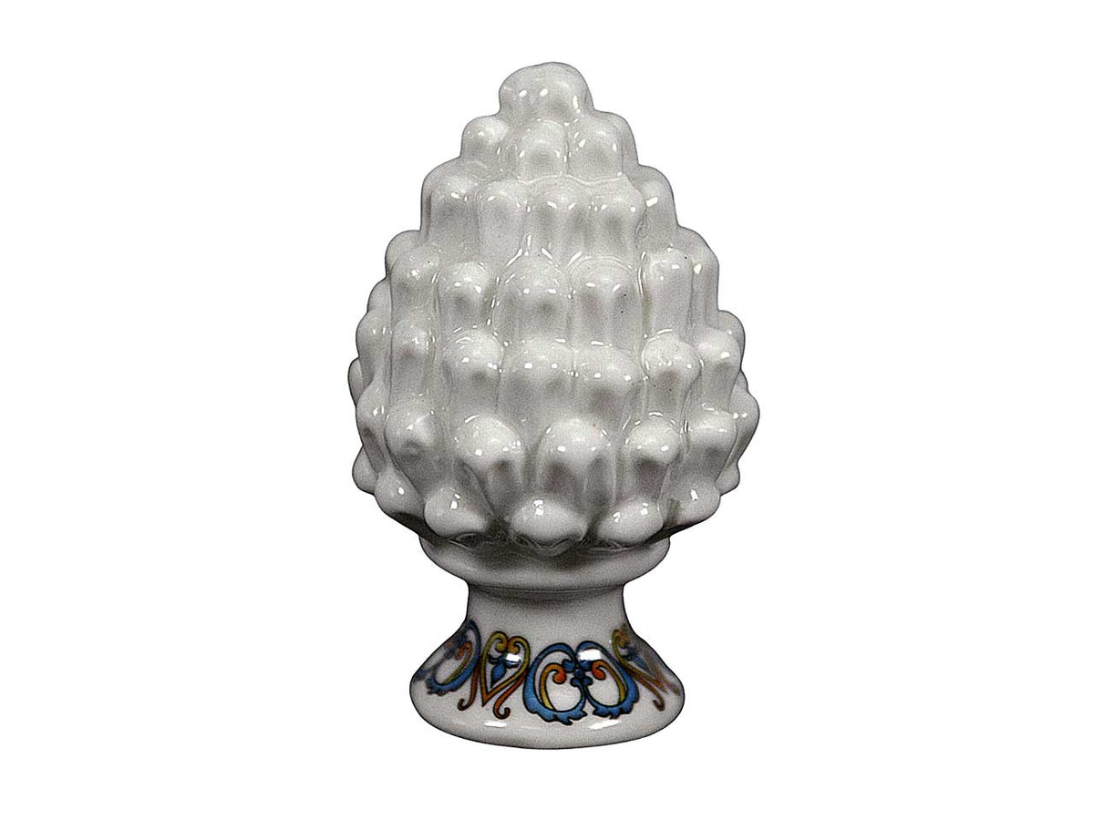 Dec.pigna porcellana 4,5x4,5x7cm l2147