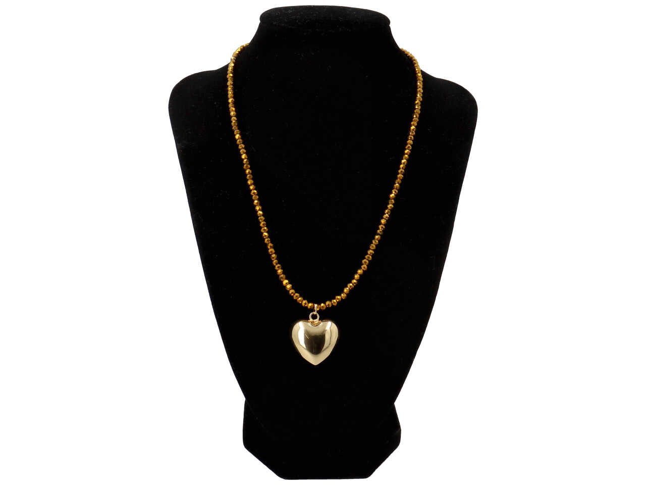 Collana rame e acciaio