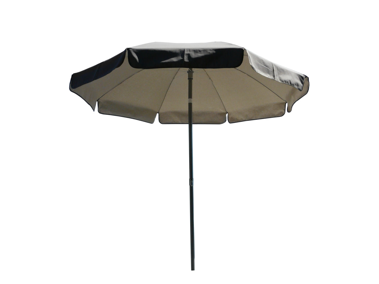 Ombrellone da spiaggia Venezia taupe ecru 100/8/33cm