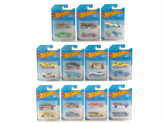 Hot Wheels veicoli la confezione contiene 2 auto scala 1:64