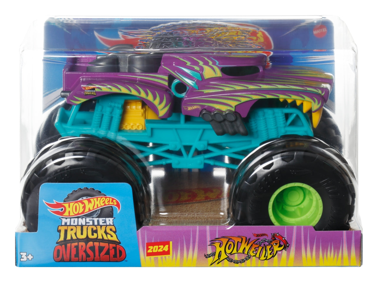 Monster Truck Scala 1:24: Giocattolo Multicolor per Bambini di 3+ Anni - Hot Wheels - Mattel