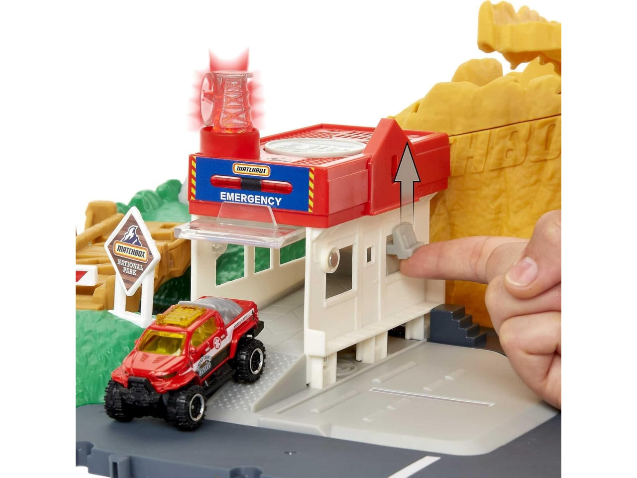 Matchbox caserma dei pompieri hbd76