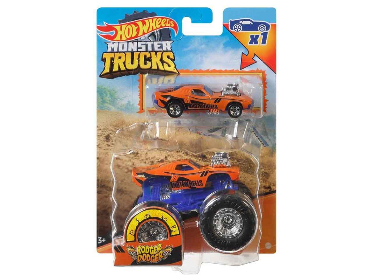 Hot wheels monster truck assortiti