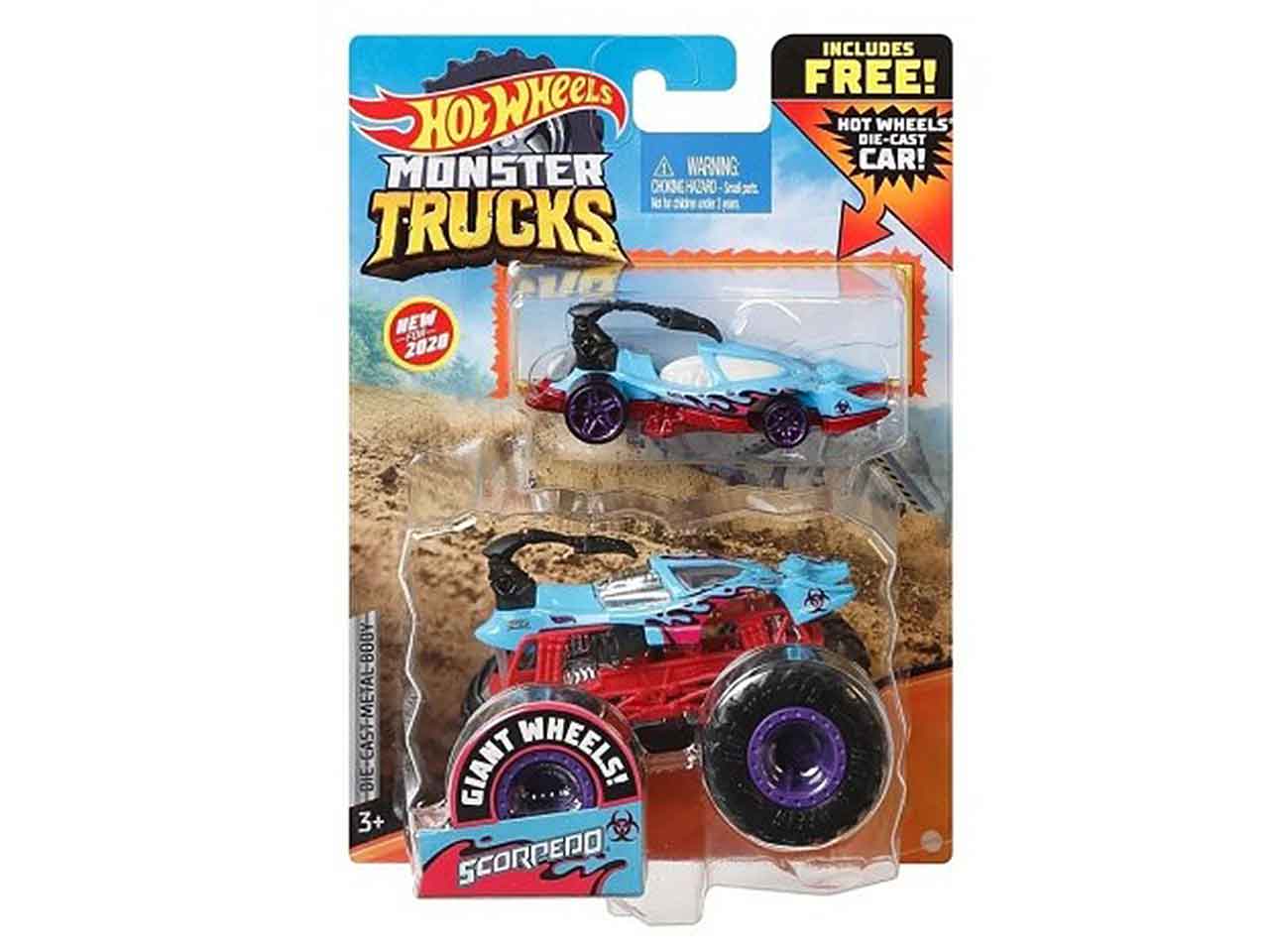 Hot wheels monster truck assortiti