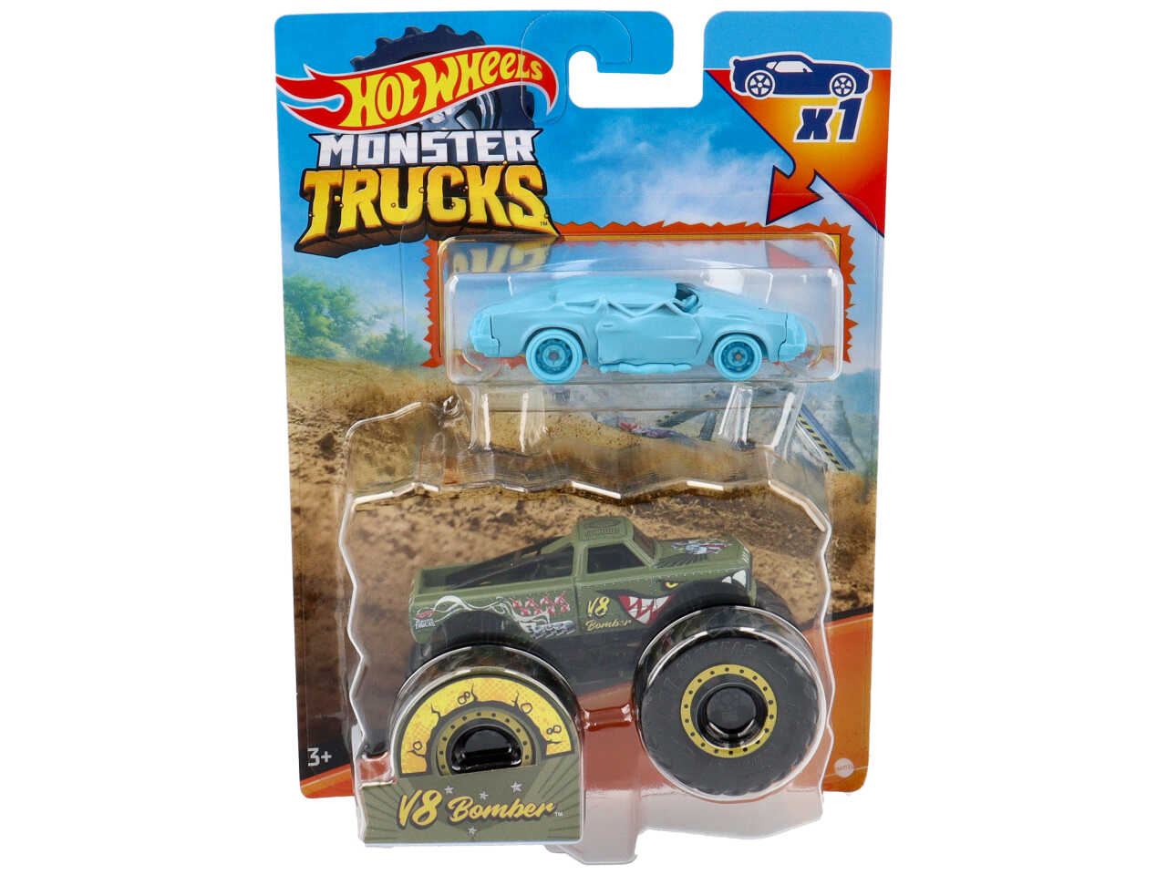 Hot wheels monster truck assortiti