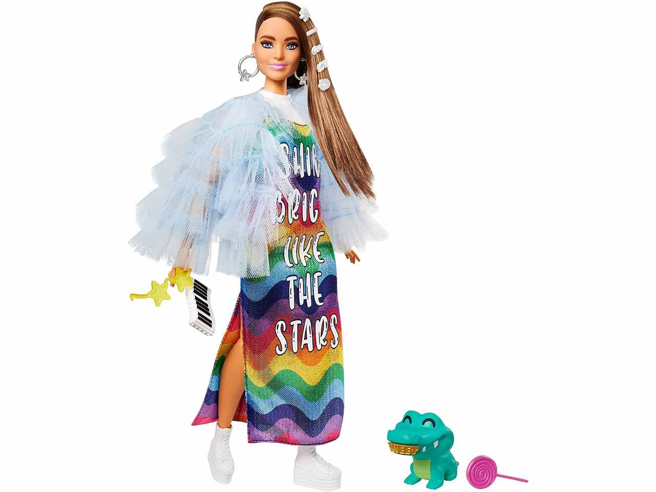 Barbie extra giacca blu gyj78 Â§ 5 $