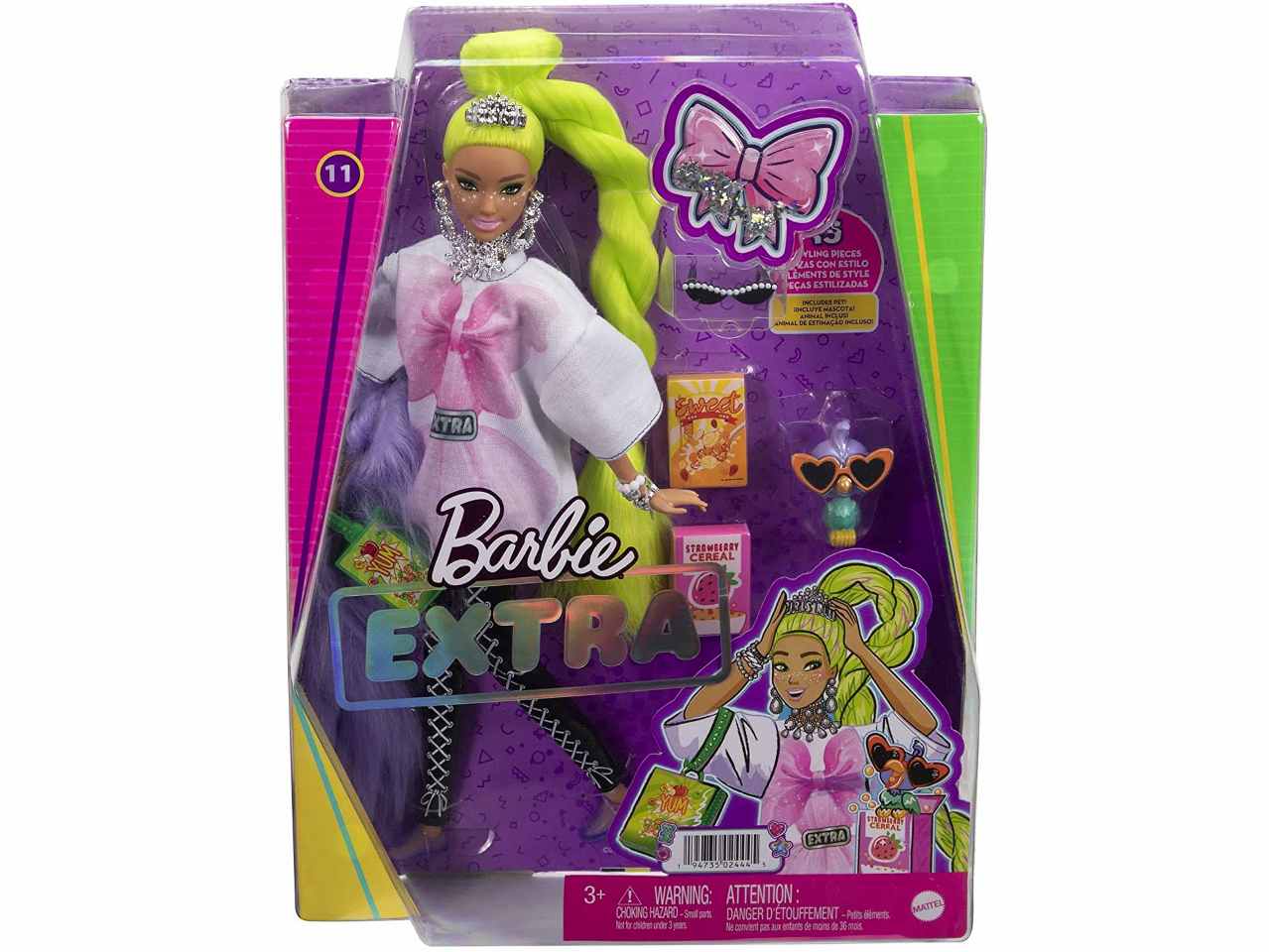 Barbie extra giacca blu gyj78 Â§ 5 $