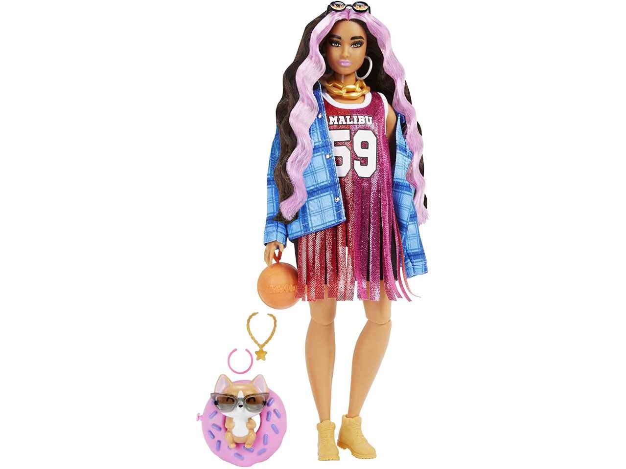 Barbie extra giacca blu gyj78 Â§ 5 $