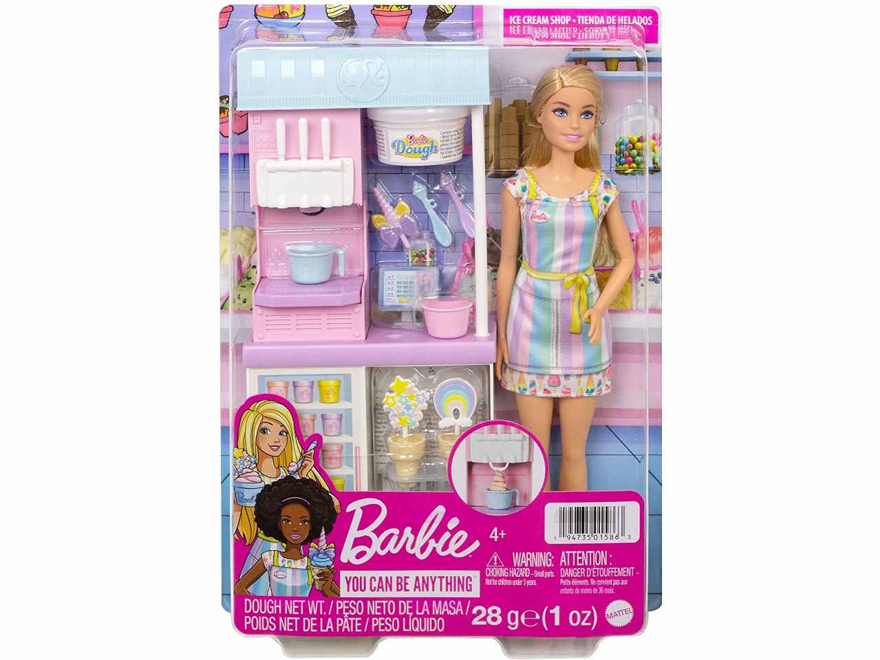 Barbie gelateria playset
