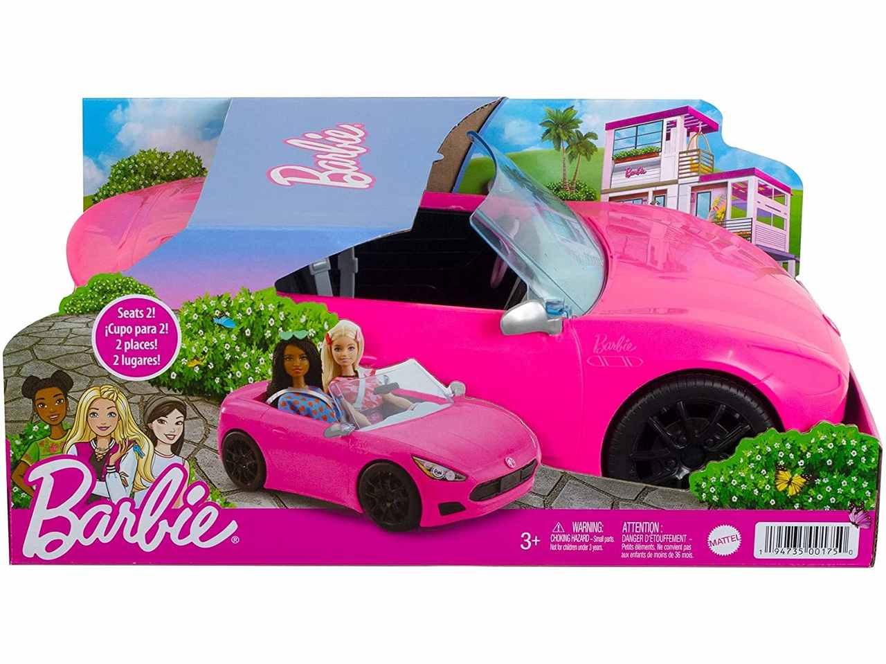 Barbie auto cabriolet     hbt92-0