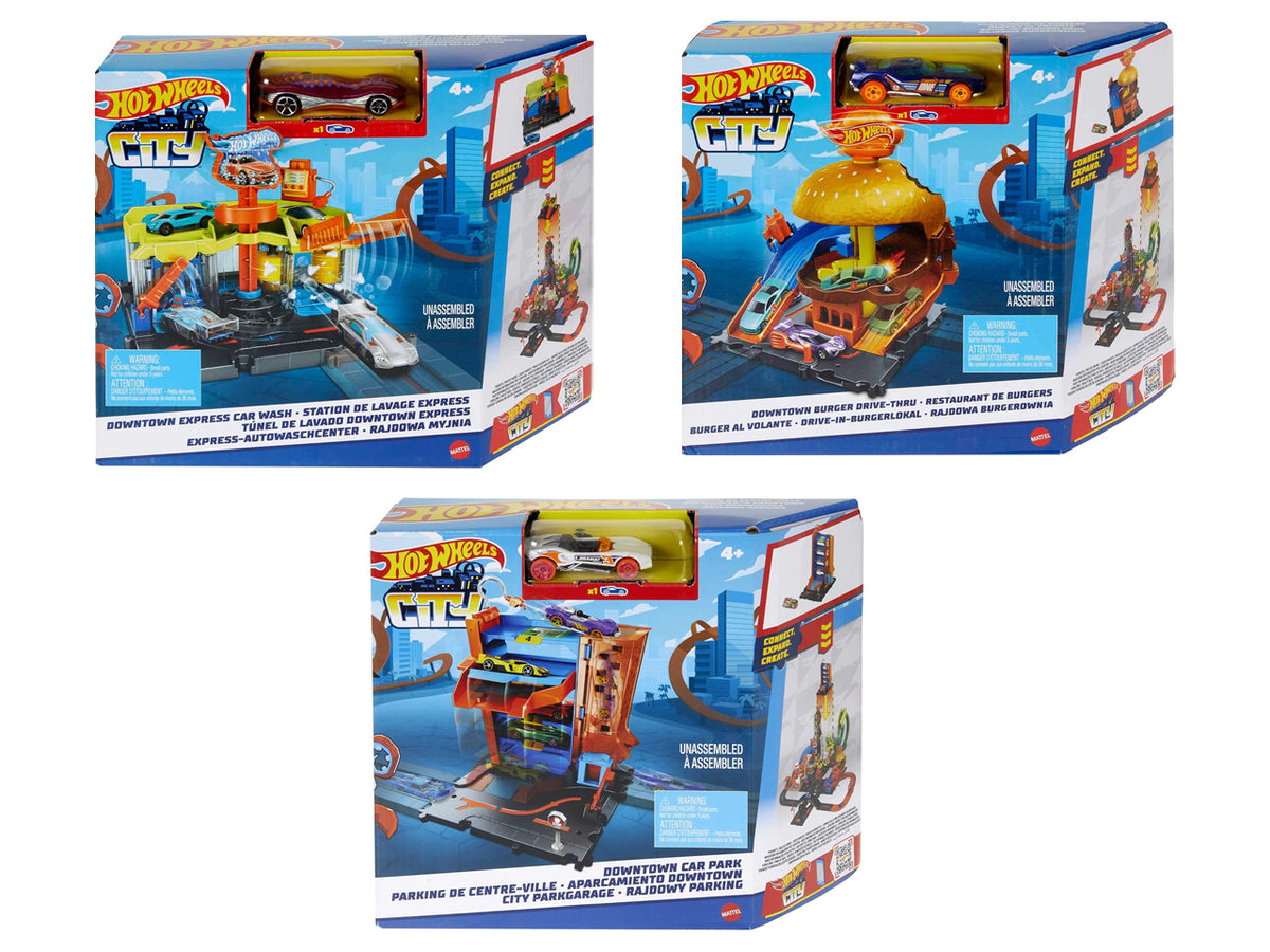 Hot Wheels city playset base