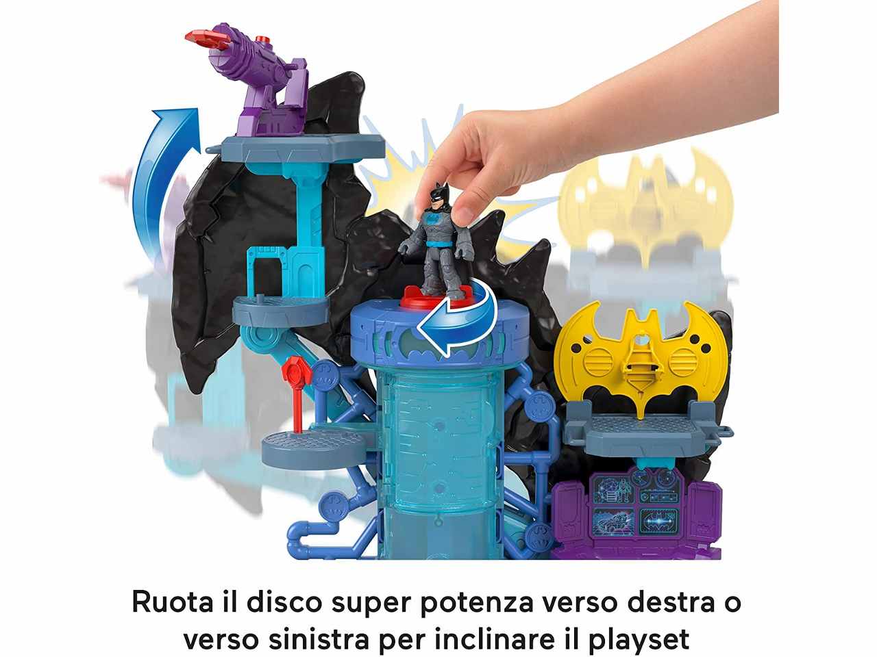 Imaginext  dcsf batcaverna bat tech  gy
