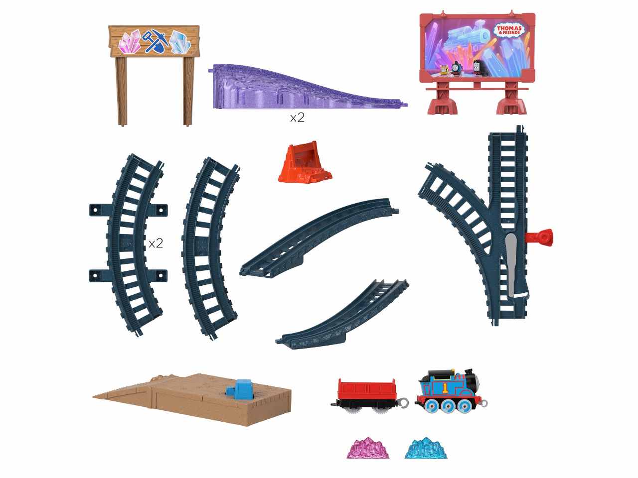 Thomasfriends a ruota libera playset