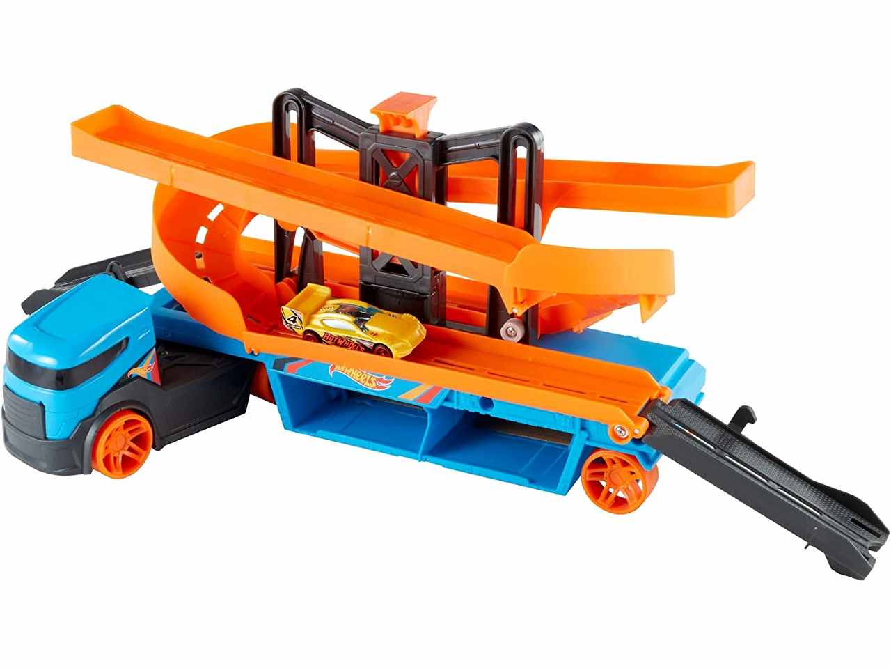 Hot wheels lift& launch hauler