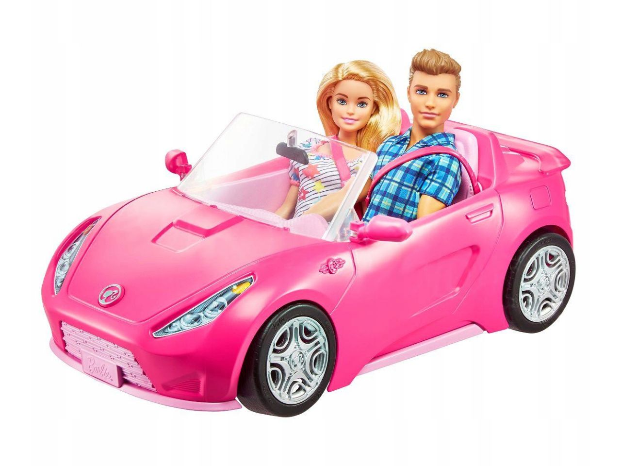 Barbie e ken con veicolo e accessori