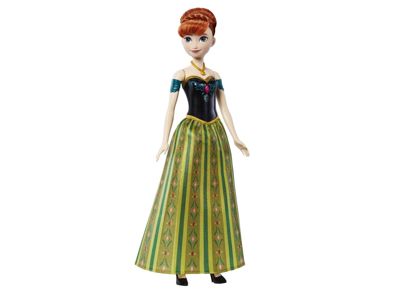 Fashion doll mattel  disney frozen bambola cantante anna oggi, per la prima volta $