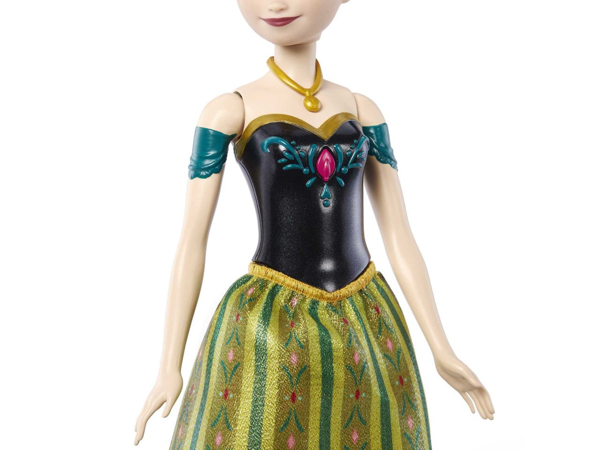 Fashion doll mattel  disney frozen bambola cantante anna oggi, per la prima volta $