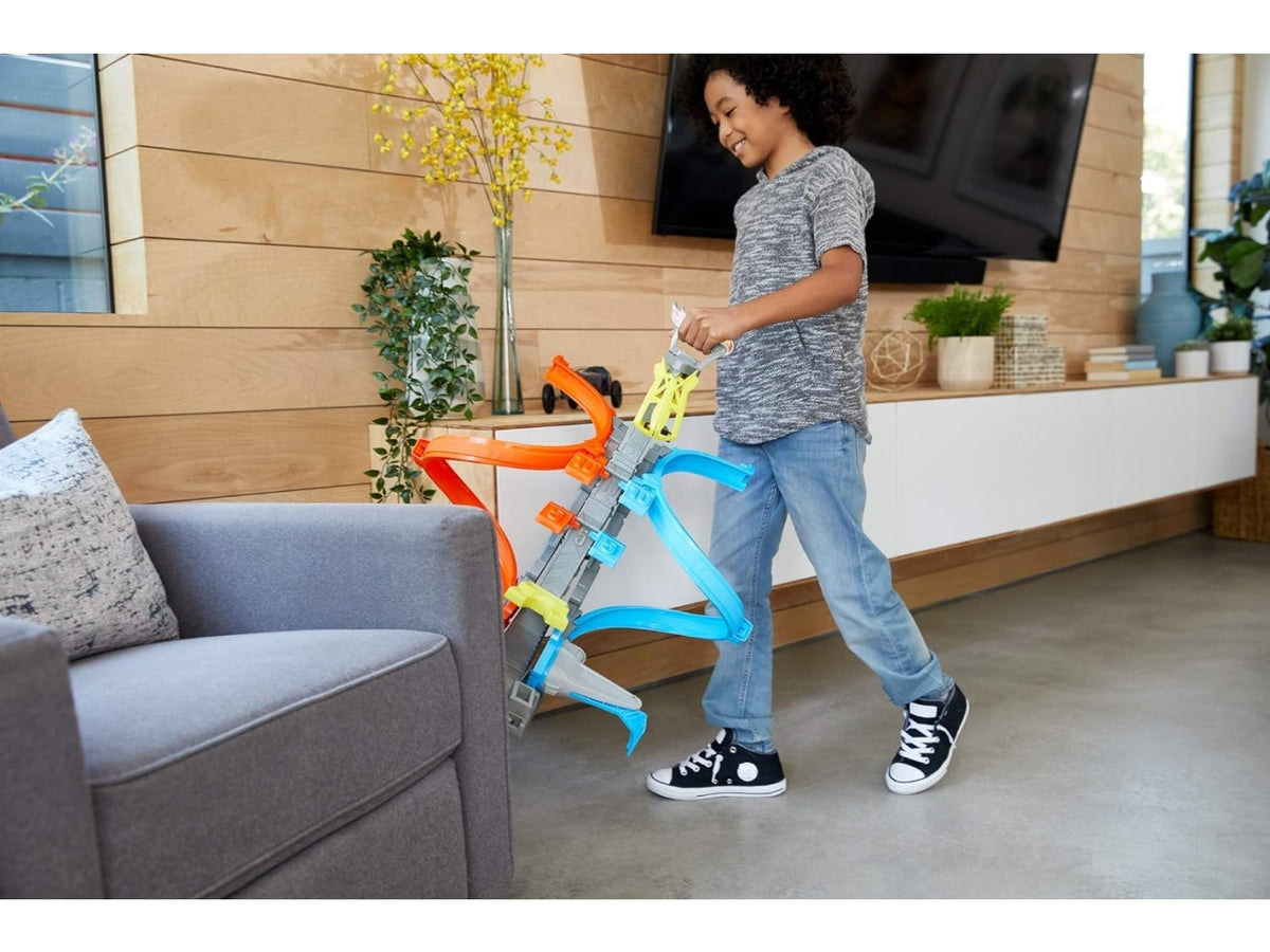 Pista hot wheels action loop & launch