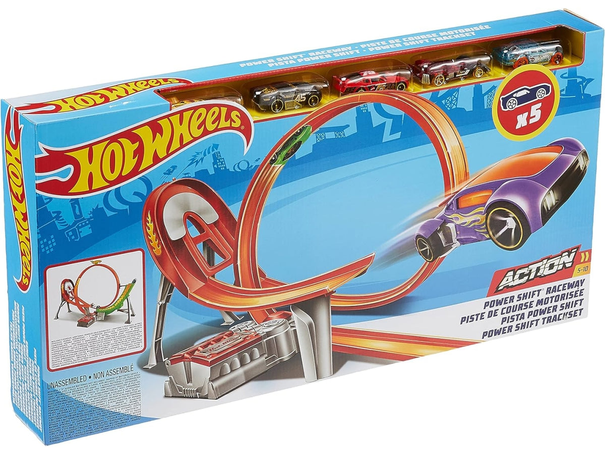 Hot wheels pista power shift raceway