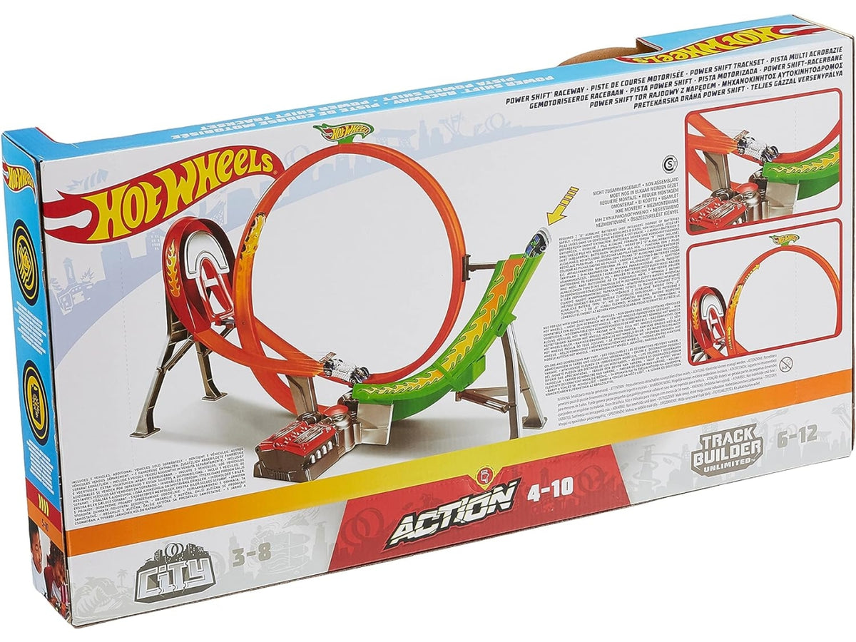 Hot wheels pista power shift raceway