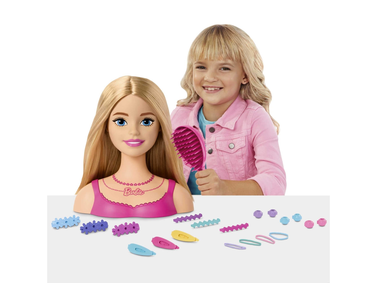 Barbie value styling head $