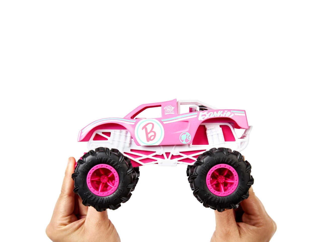 Hotwheels radiocomando monster truck di barbie in scala 1:24