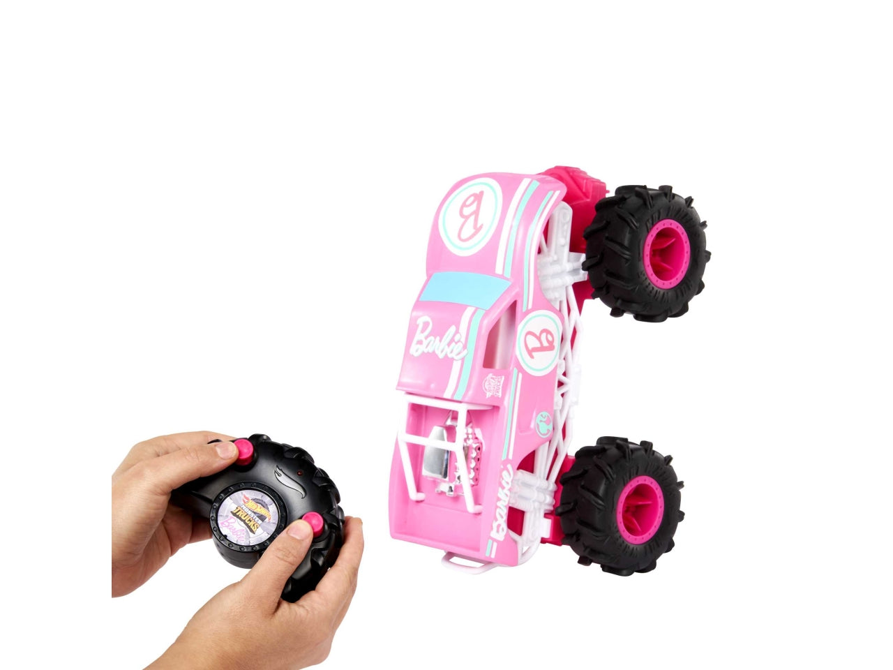 Hotwheels radiocomando monster truck di barbie in scala 1:24