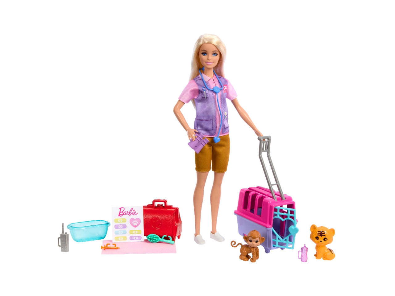 Barbie doll and accessories