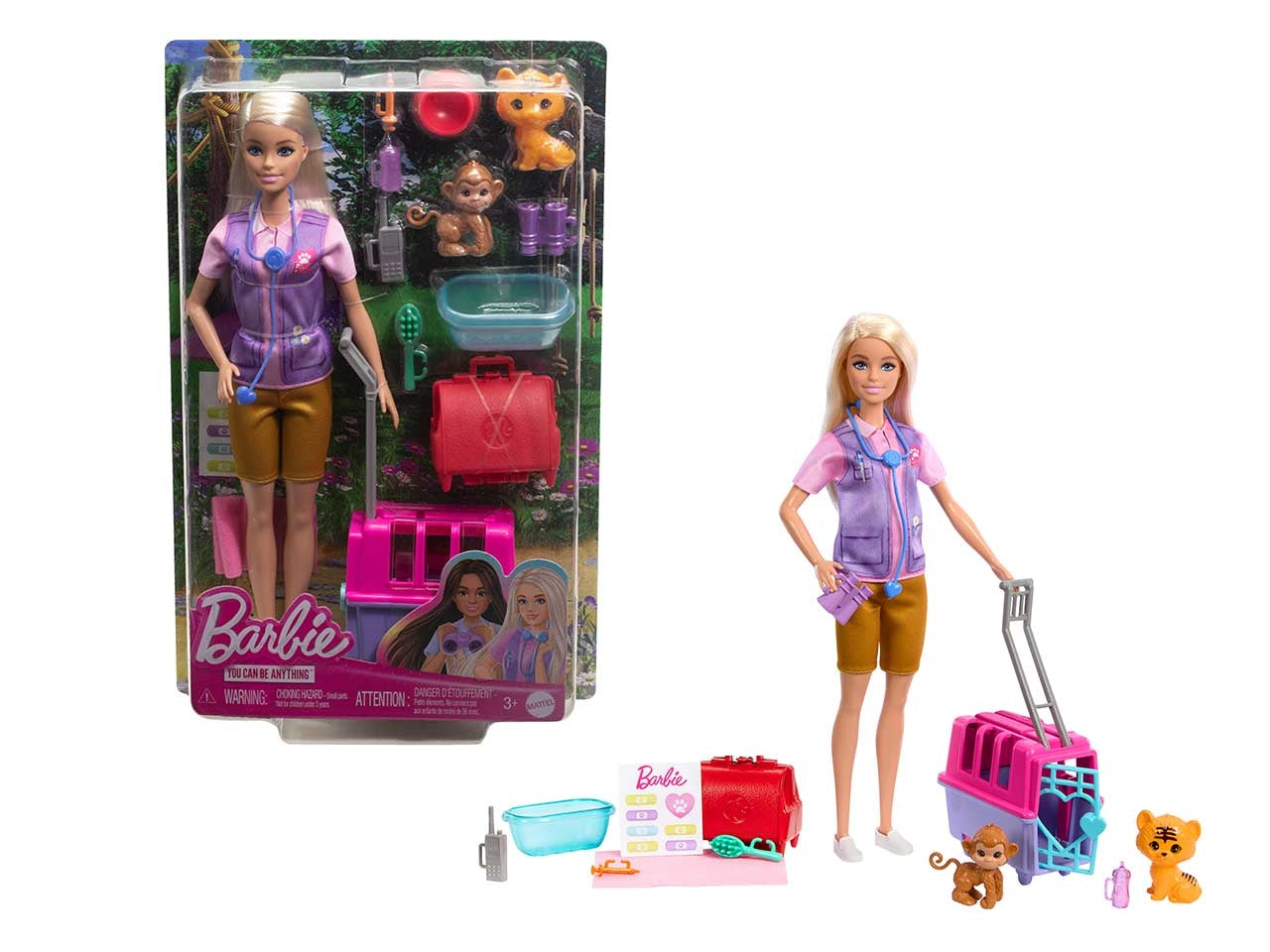 Barbie doll and accessories