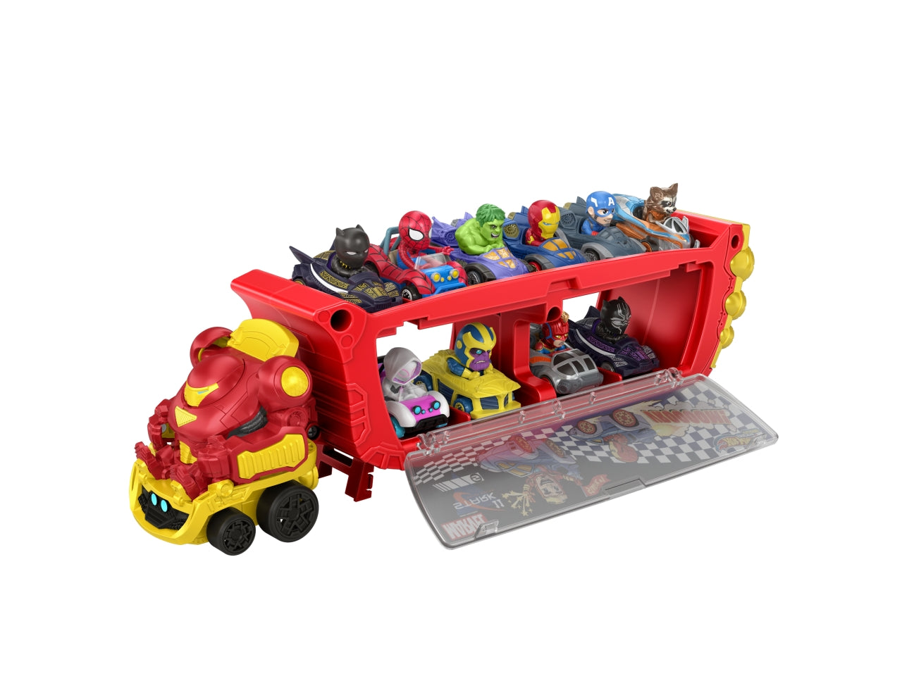 Hotwheels marvel iron man hauler