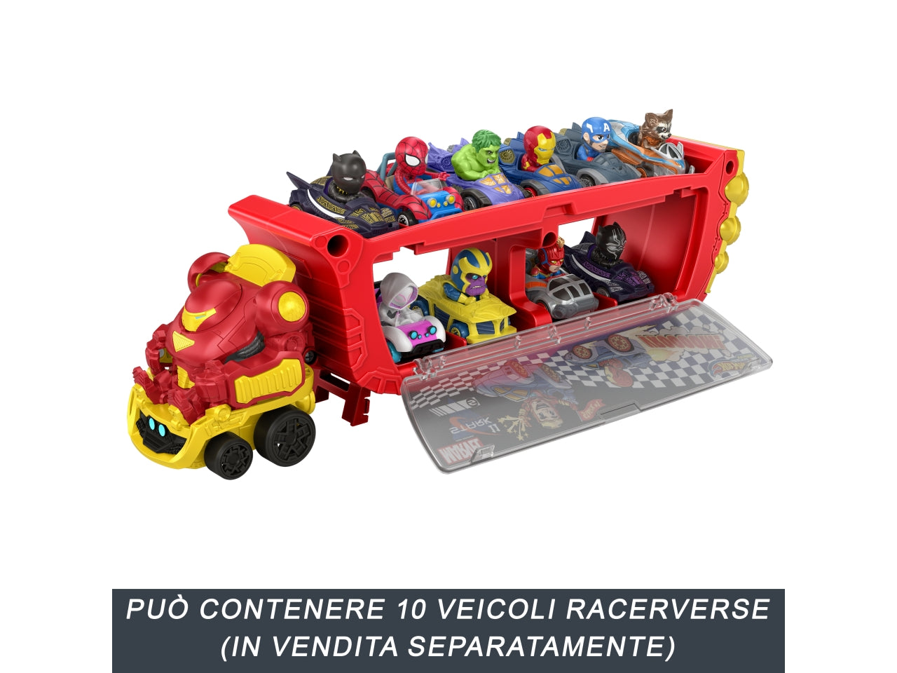Hotwheels marvel iron man hauler