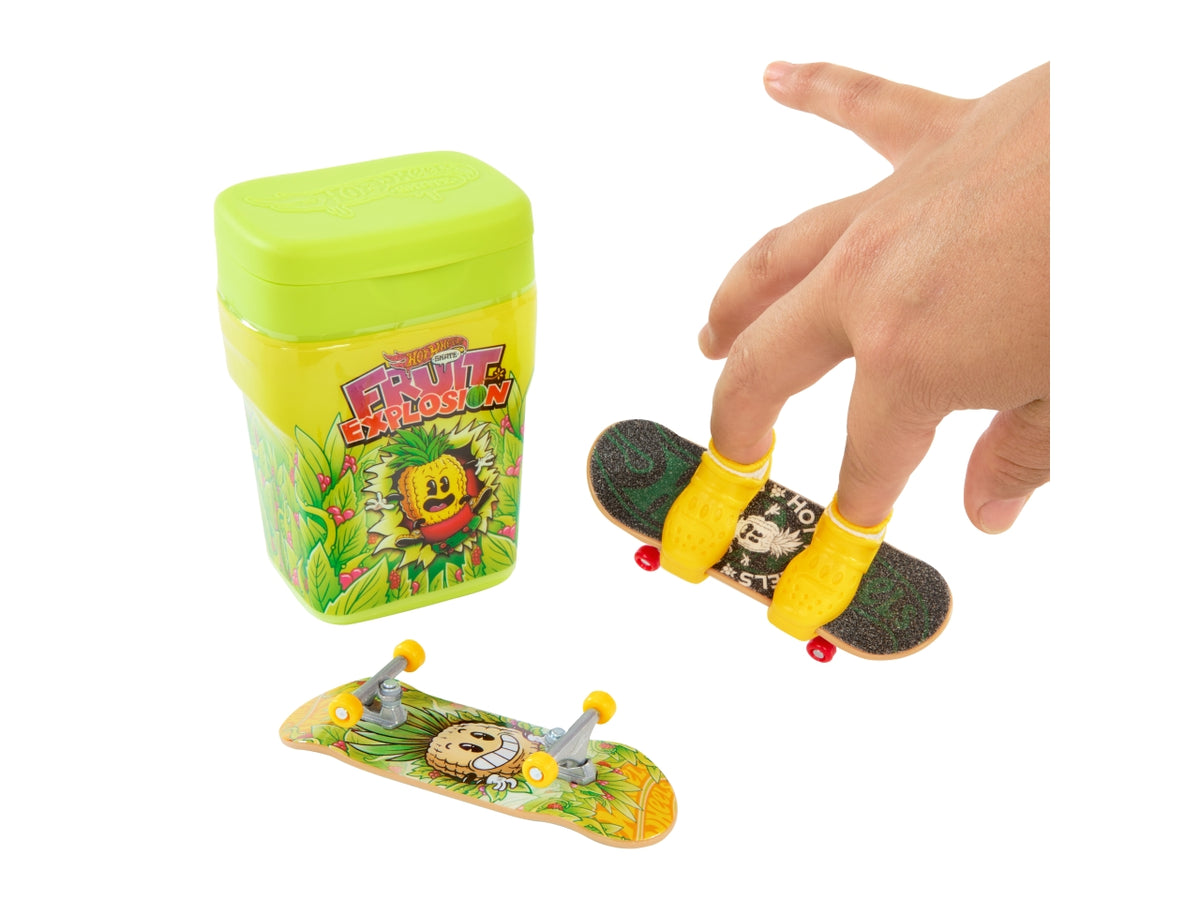 Hotwheels skate chewing gum container