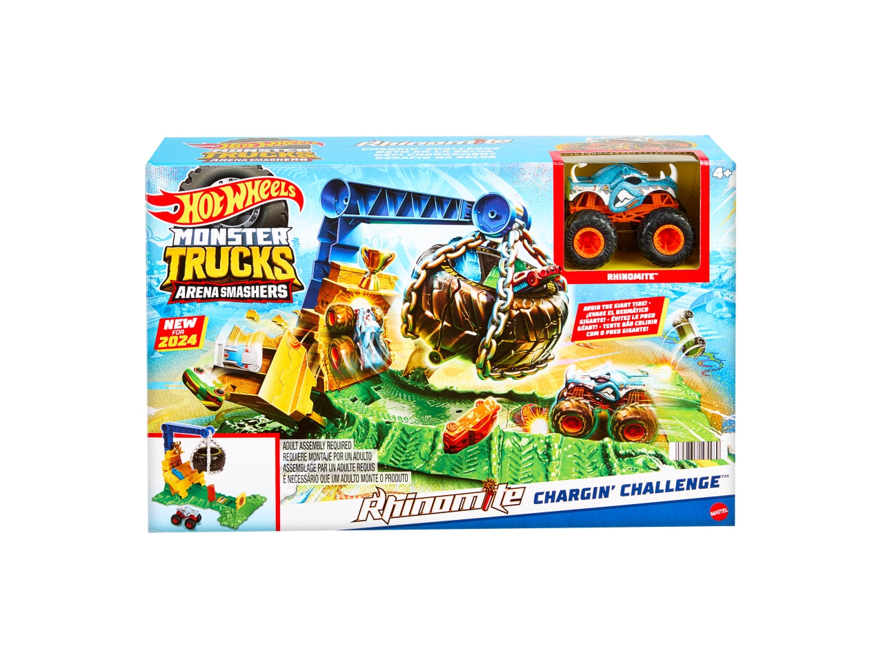 Hotwheels monster trucks sfida demolizione del carico