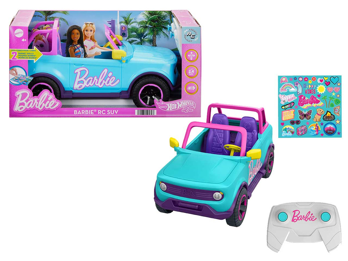 Hotwheels barbie suv r/c 1:12