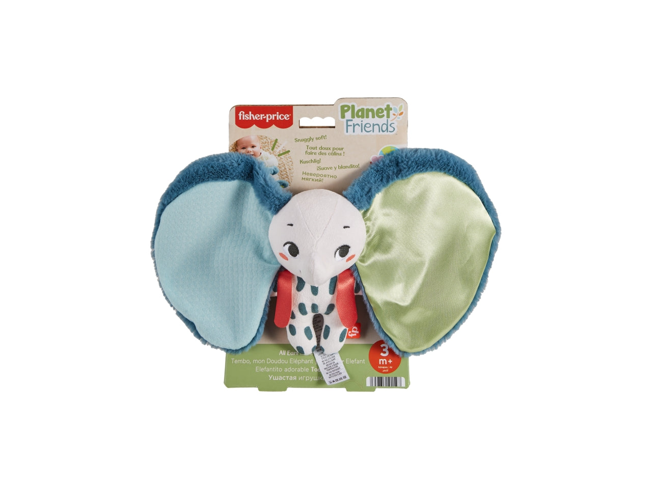 Fisher-price amici del pianeta elefantino dolci orecchie