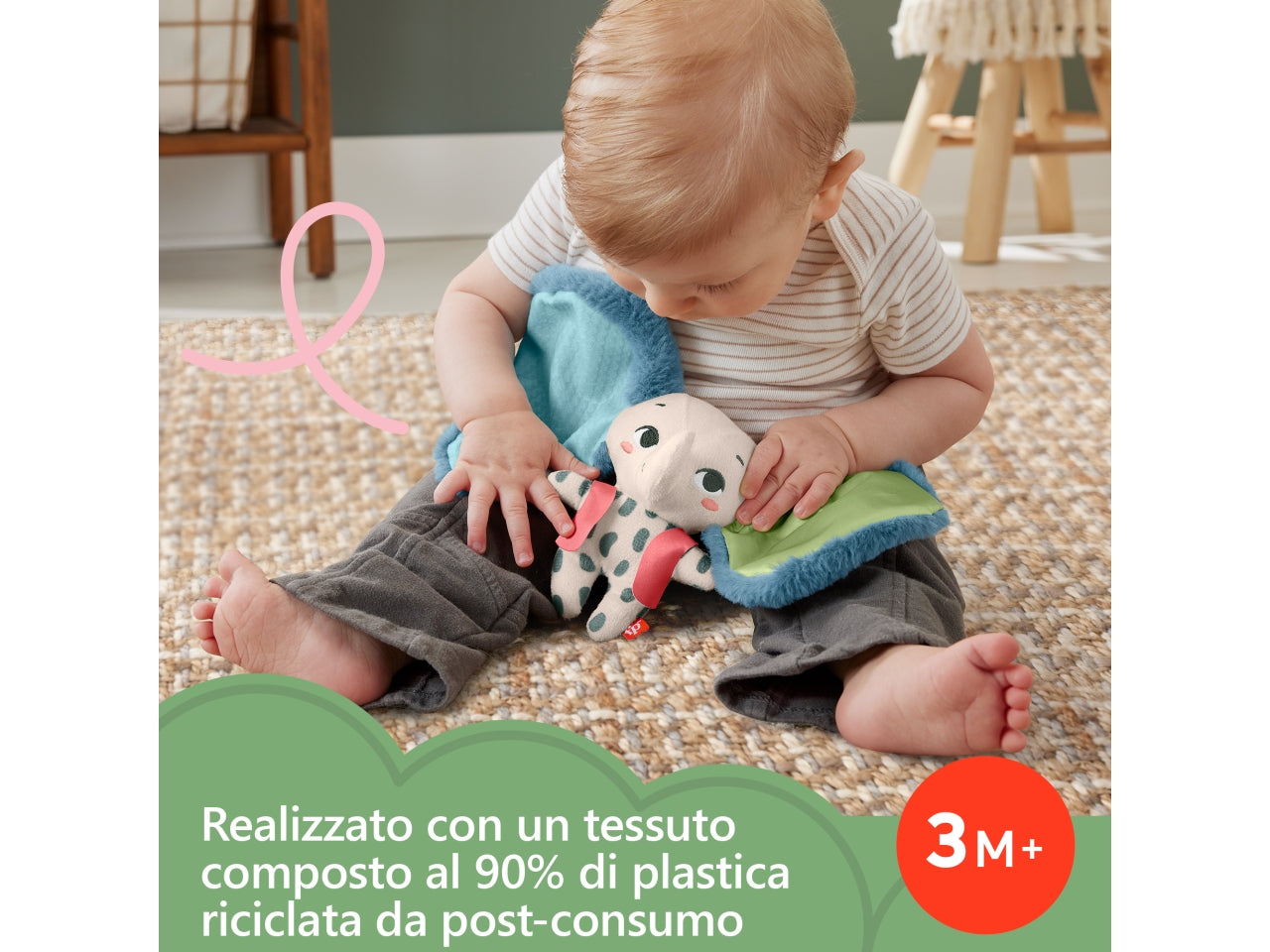 Fisher-price amici del pianeta elefantino dolci orecchie