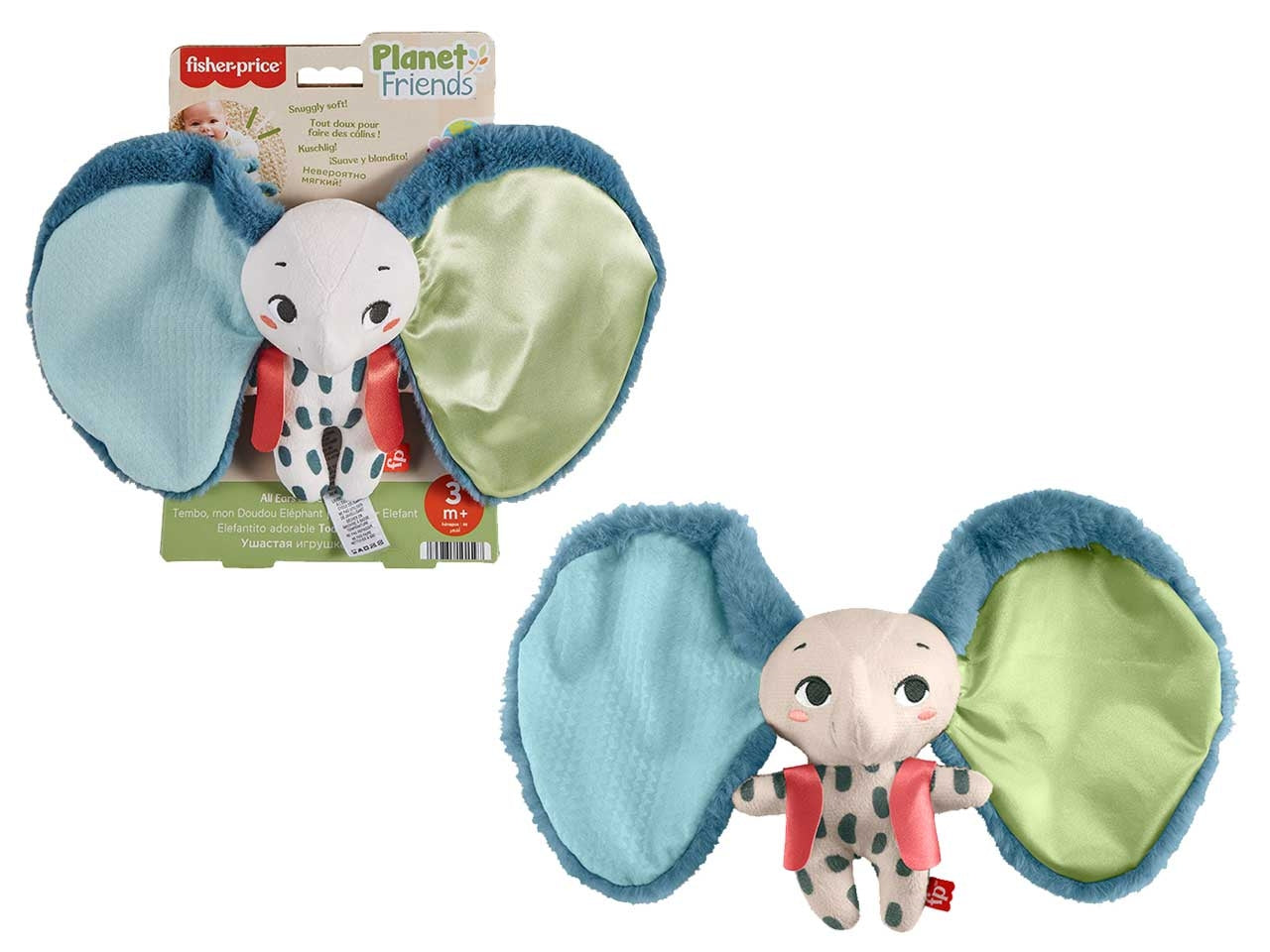 Fisher-price amici del pianeta elefantino dolci orecchie