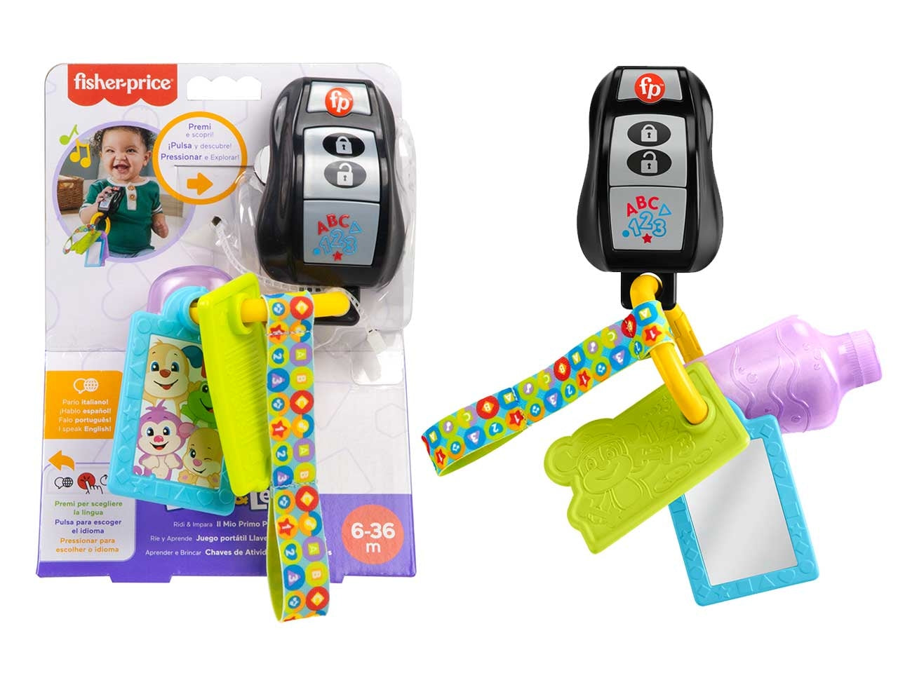 Fisher-price il mio primo portachiavi