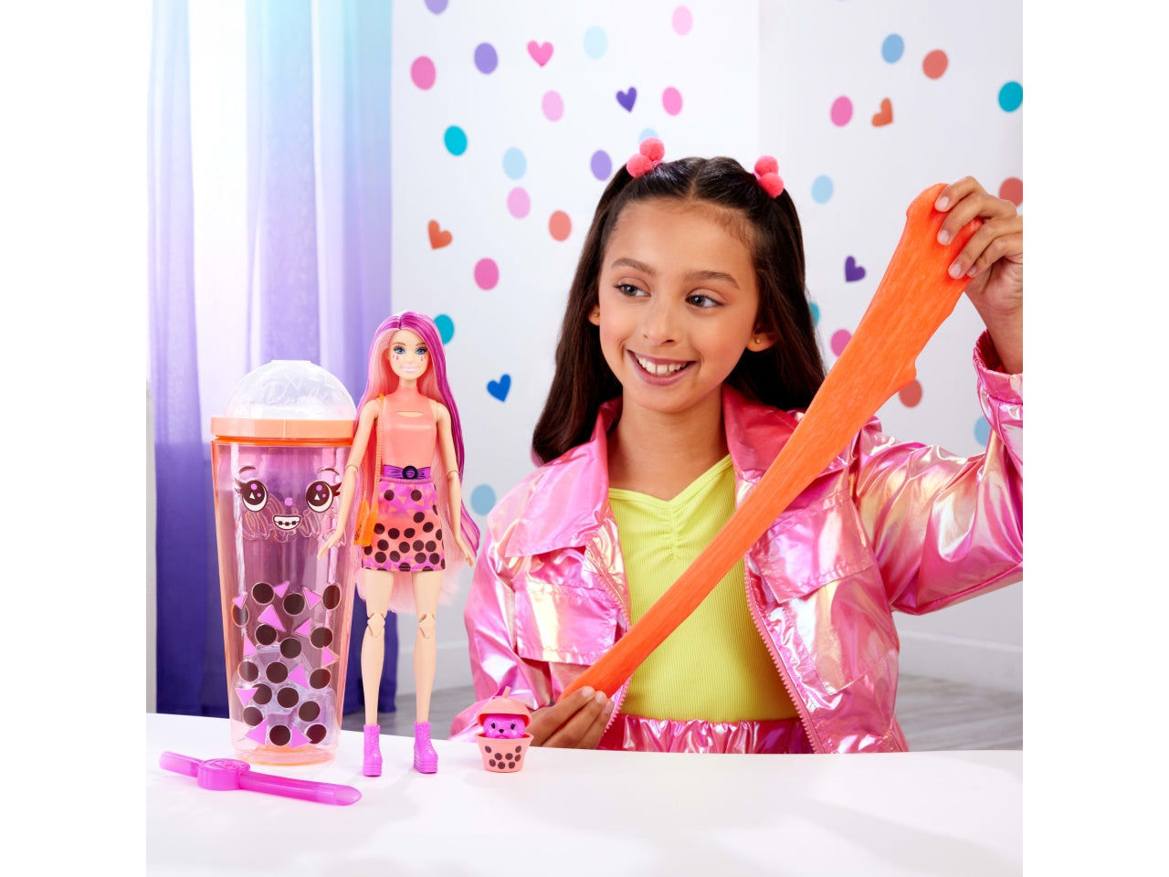 Barbie Pop reveal bubble, bambole casuali per bambine 11cm 3+ Mattel