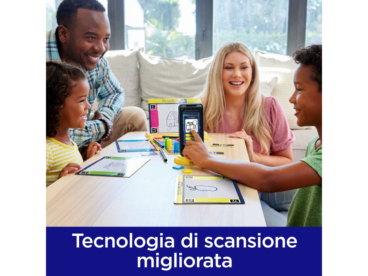Pictionary vs AI, Lavagnetta da disegni per bambini con IA  8+ Mattel $