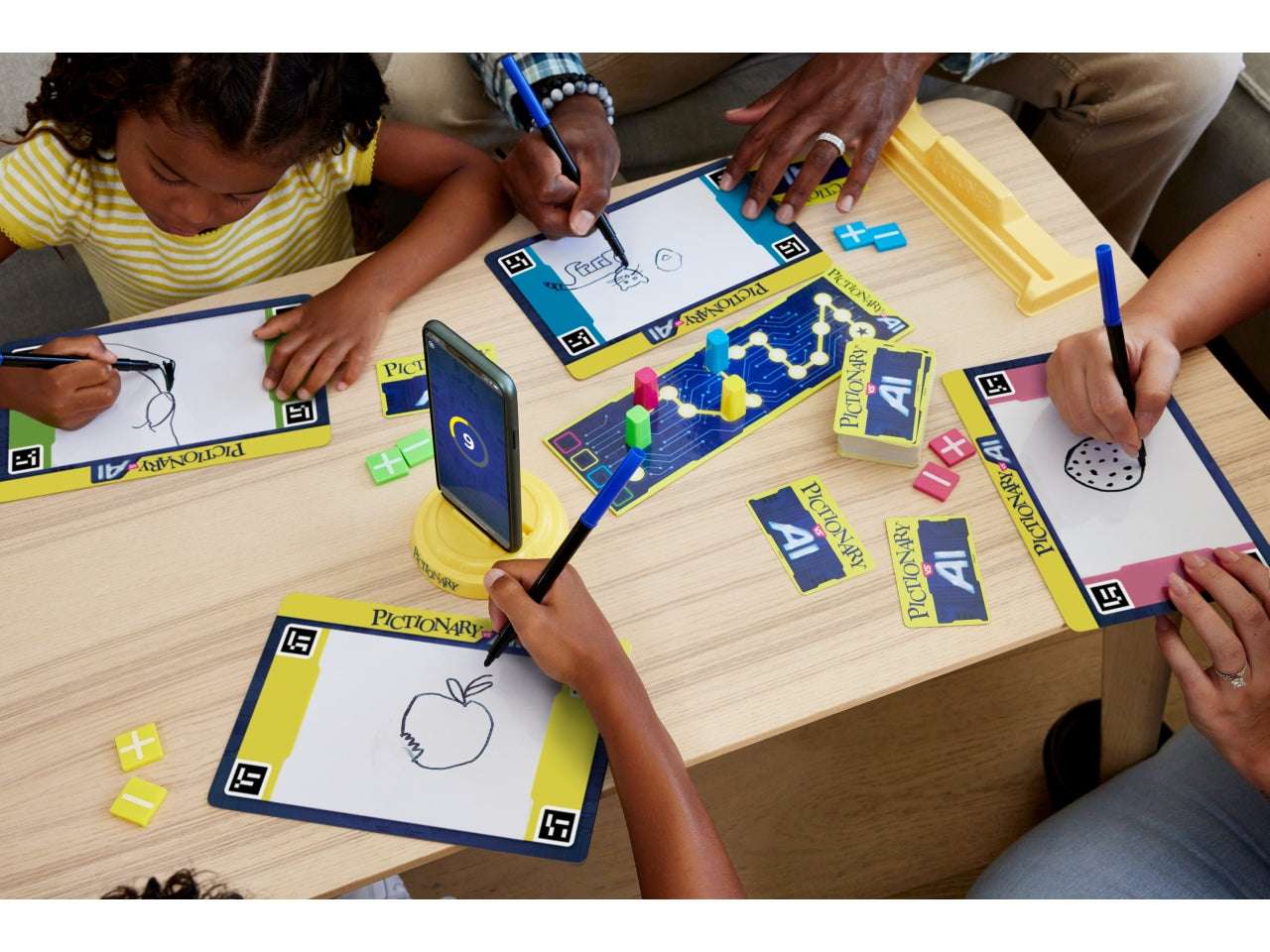 Pictionary vs AI, Lavagnetta da disegni per bambini con IA  8+ Mattel $