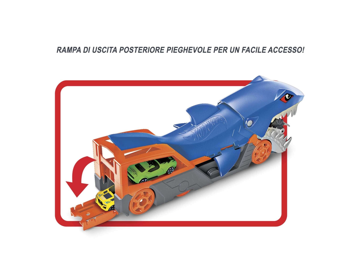 Hot wheels trasportatore squalo$