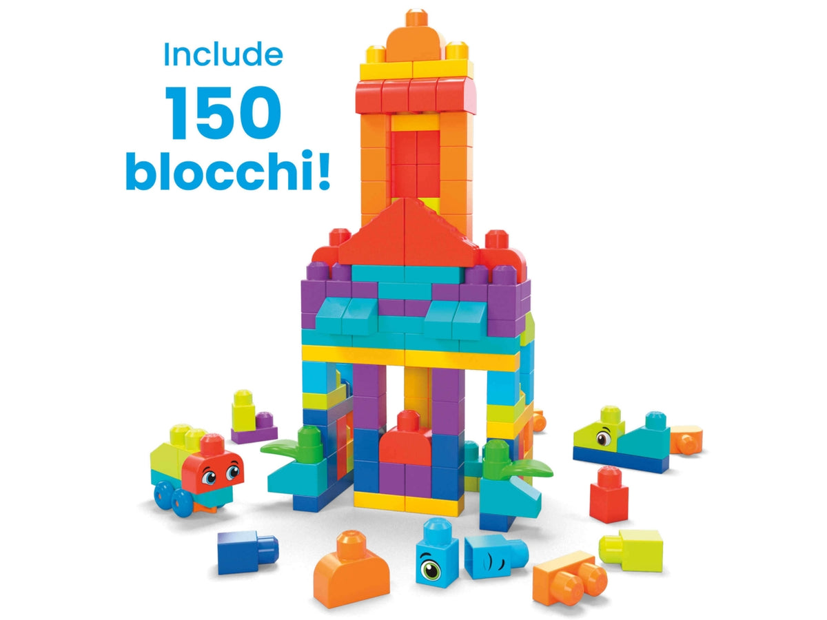 Mega Bloks Sacca Eco Grande 150 Pezzi | Mattel
