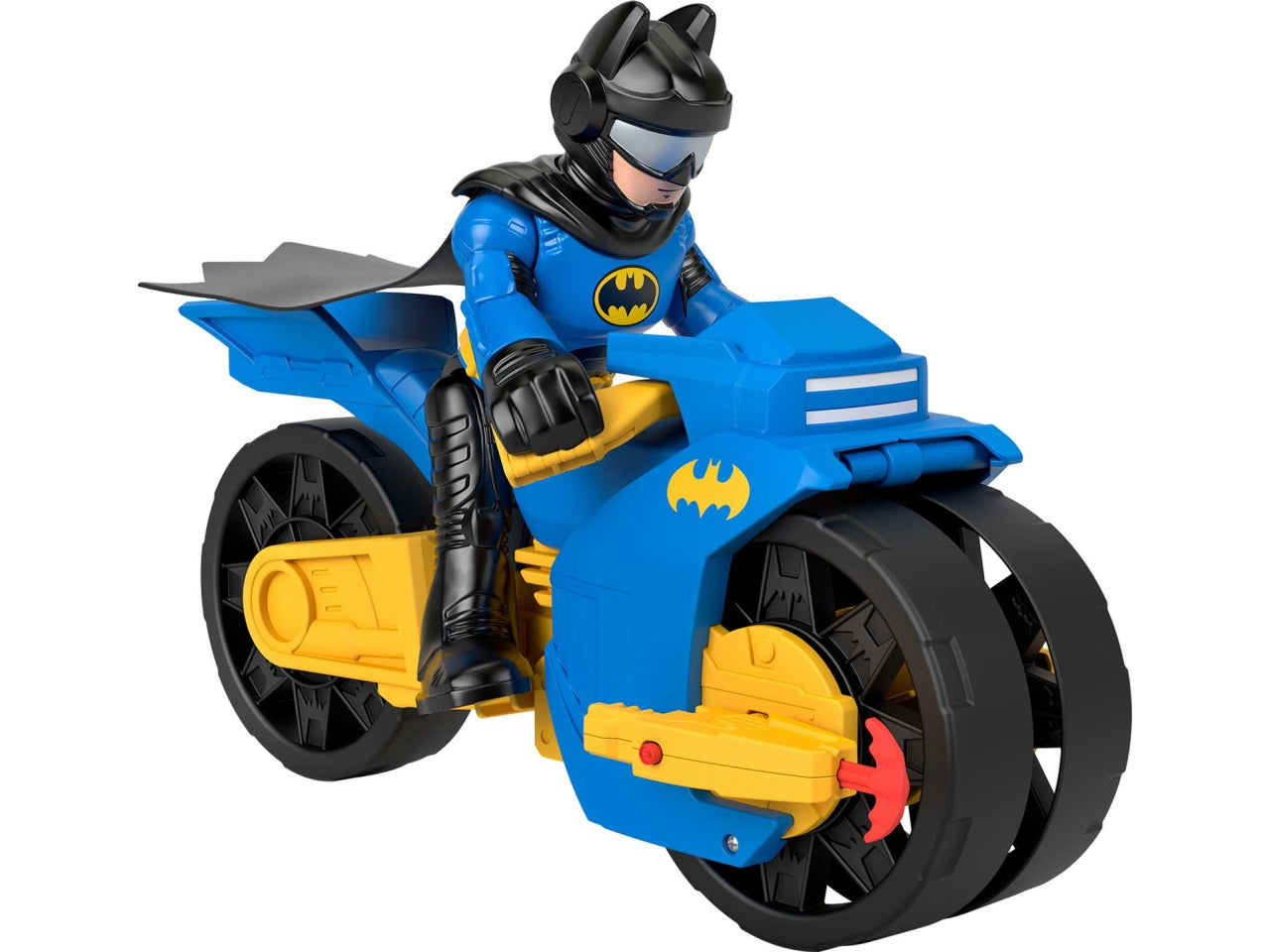 Giocattolo Batman Imaginext DC Super Friends Batmoto XL e Batman | Mattel