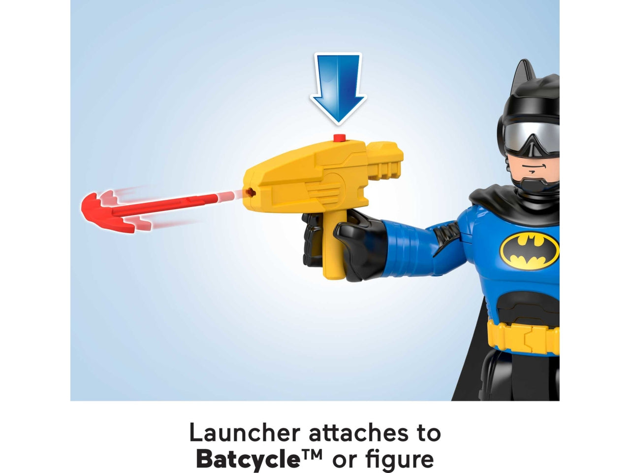 Giocattolo Batman Imaginext DC Super Friends Batmoto XL e Batman | Mattel