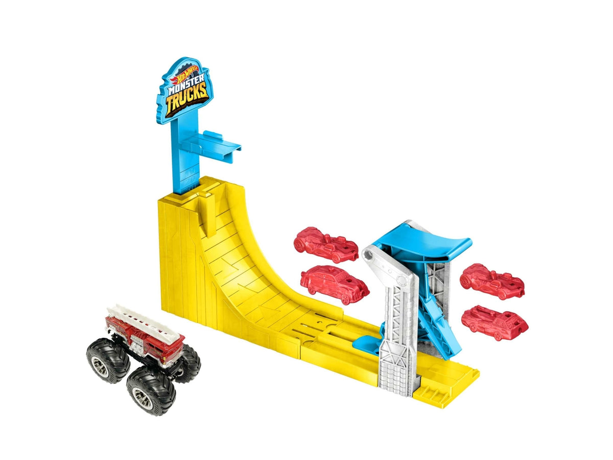 Hot wheels monter trucks big air playset Mattel