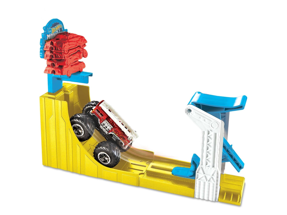 Hot wheels monter trucks big air playset Mattel
